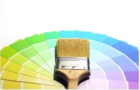 paint sheen and brush